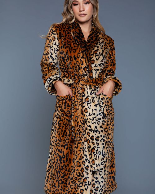 Leopard Robe