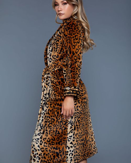 Leopard Robe